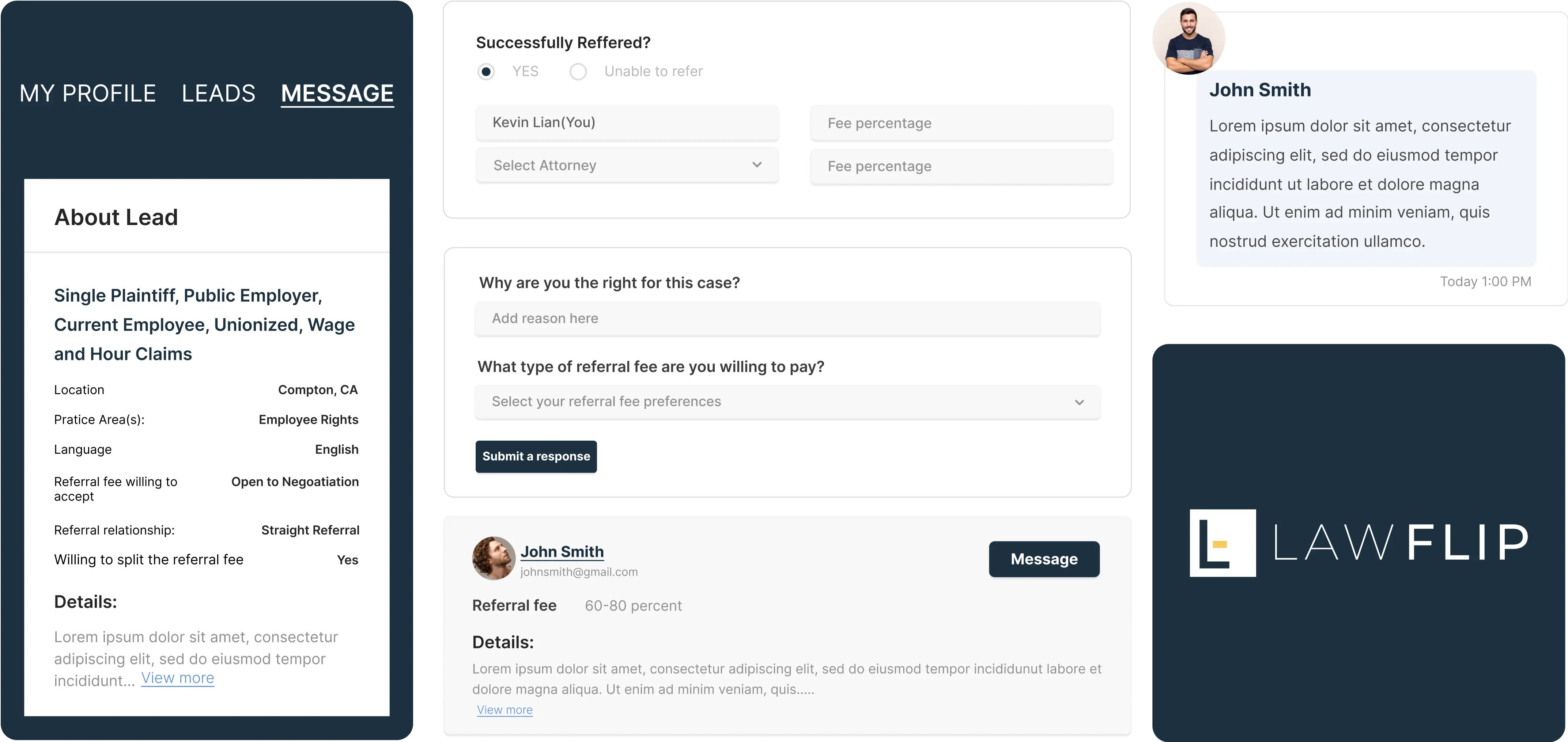 Lawflip project featured image