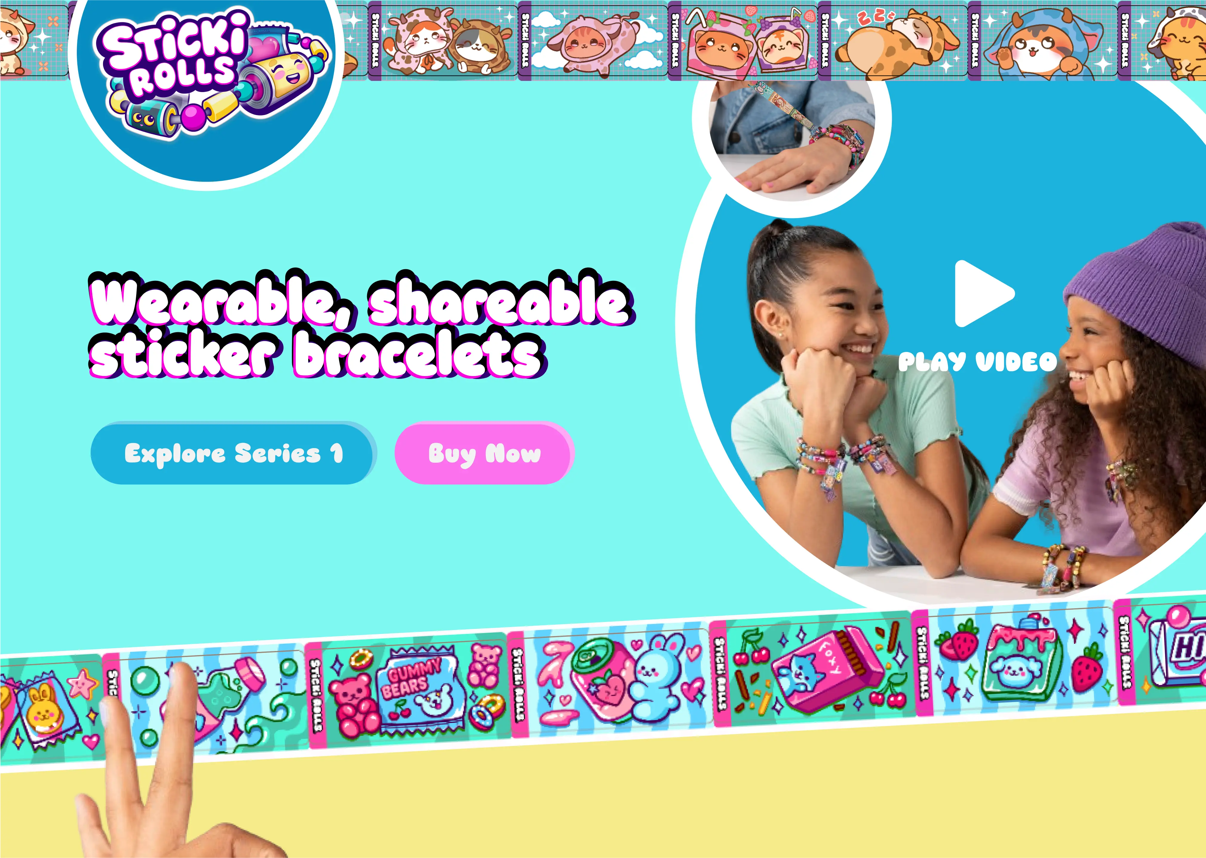 sticki rolls project banner image